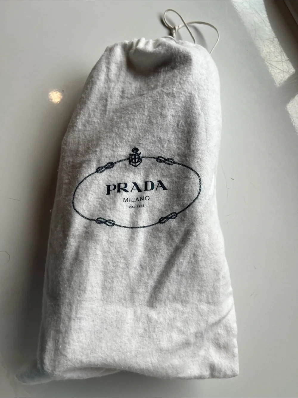 Prada Black Suede Pointed-Toe Mary Jane Flats - Picture 11 of 11